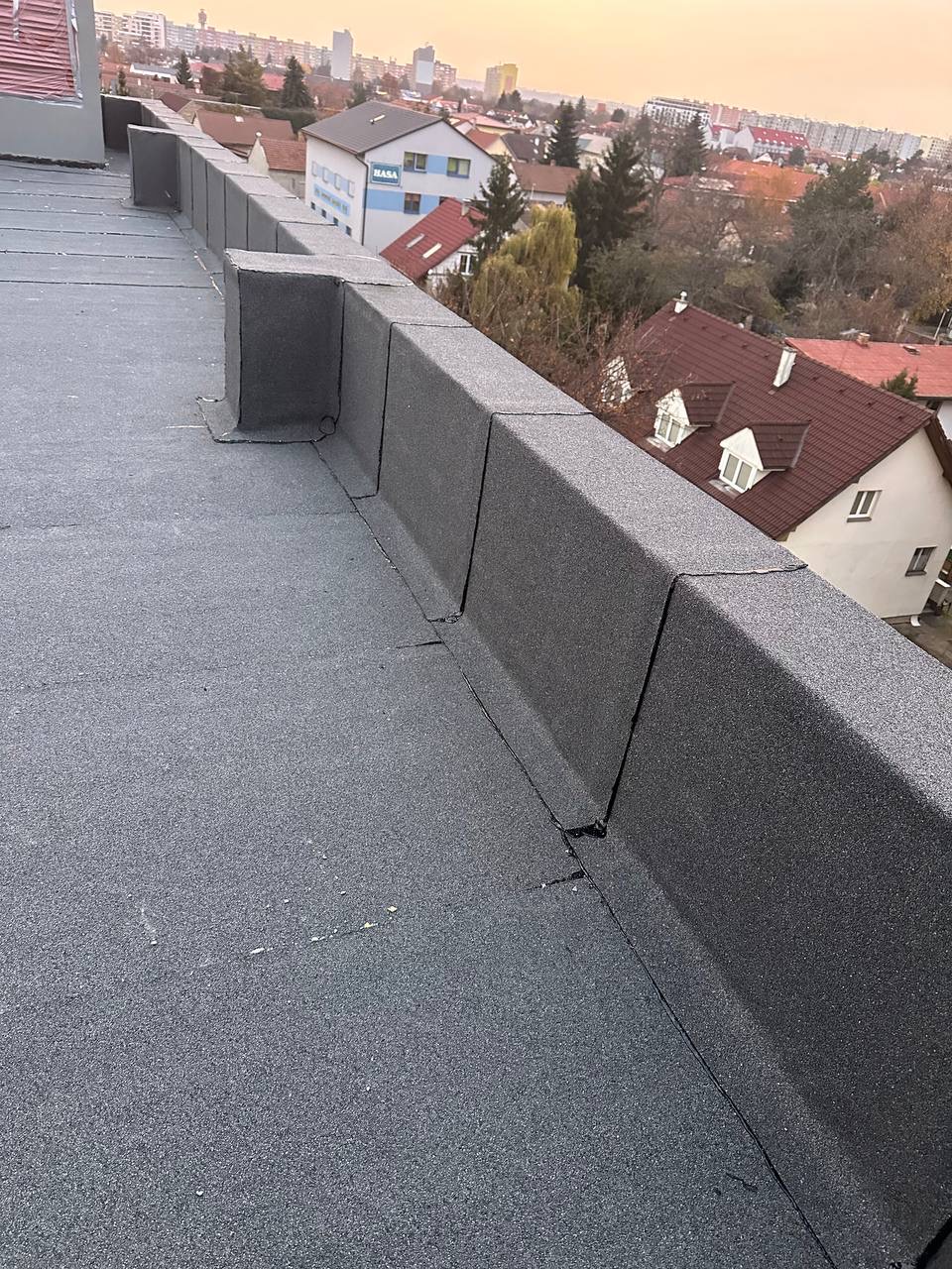 Realizace hydroizolace střechy PROTSIVIZOL